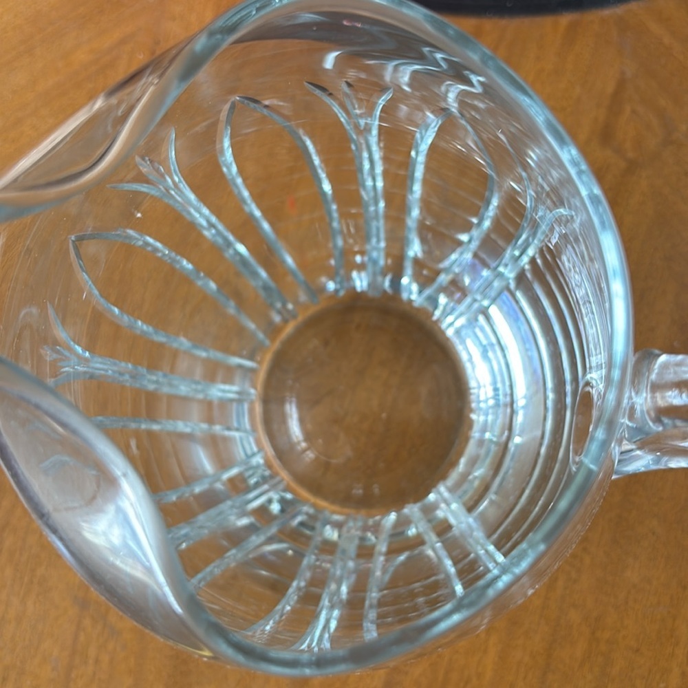 10" Crystal Pitcher ~ Reed & Barton - Picture 5 of 5